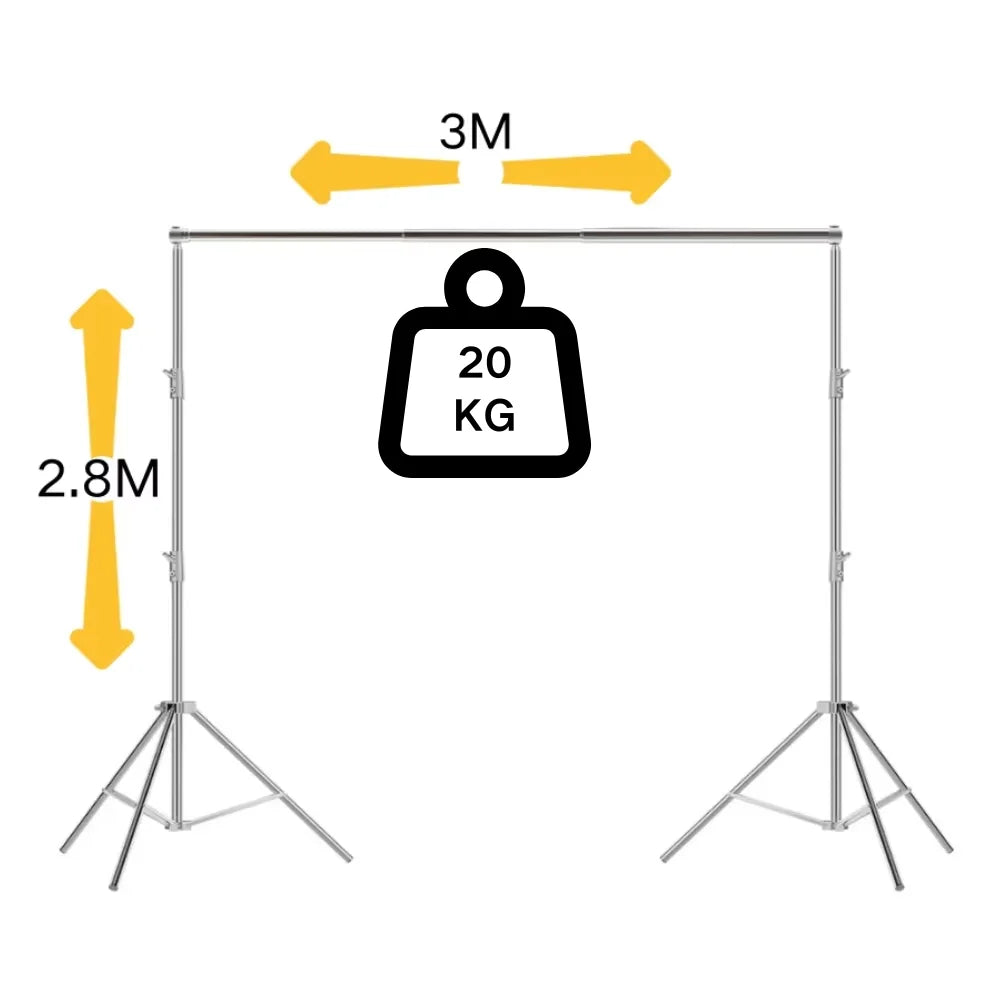SH Background Stand Photo Backdrop Crossbar For Photography by S And B Enterprise