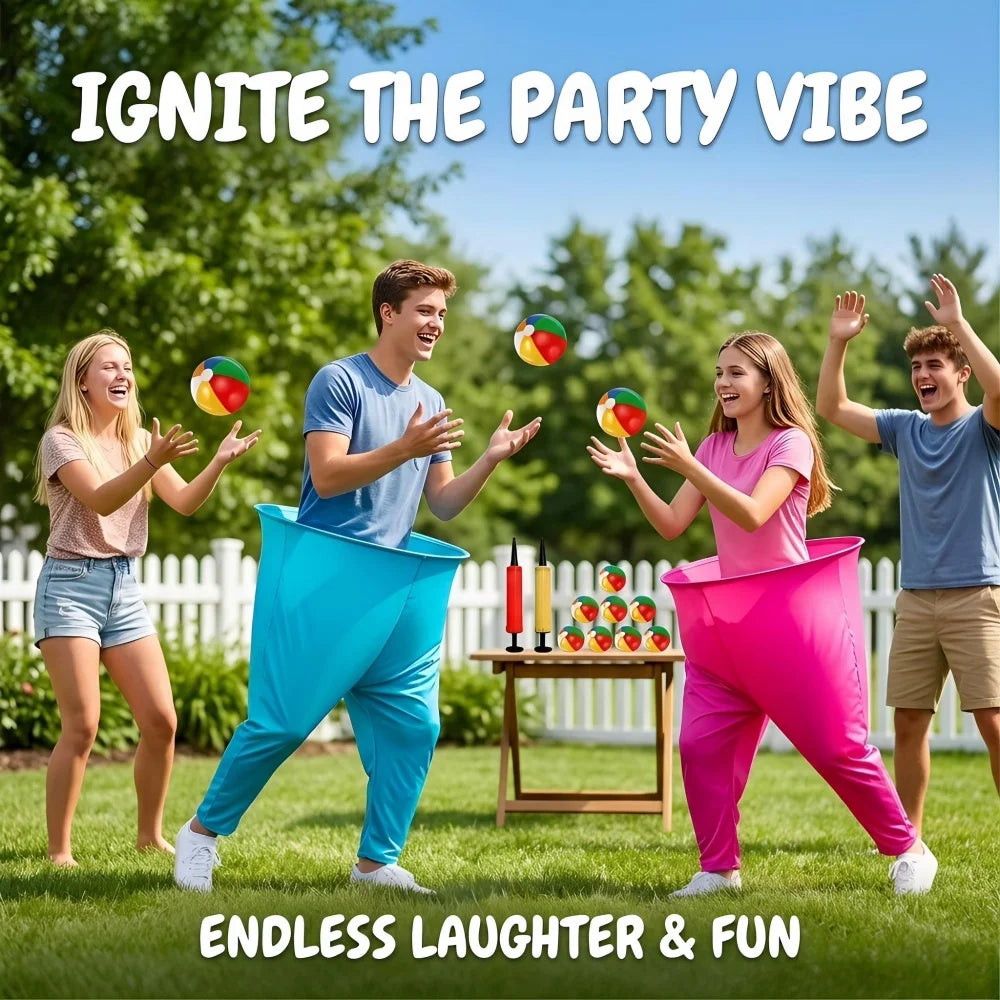 12pcs set of fun grandma pants throwing games, suitable for parties and backyard family interactive game sets, grandma pants throwing games, suitable for outdoor party games, family interactive toys, playroom activities, suit by S And B Enterprise