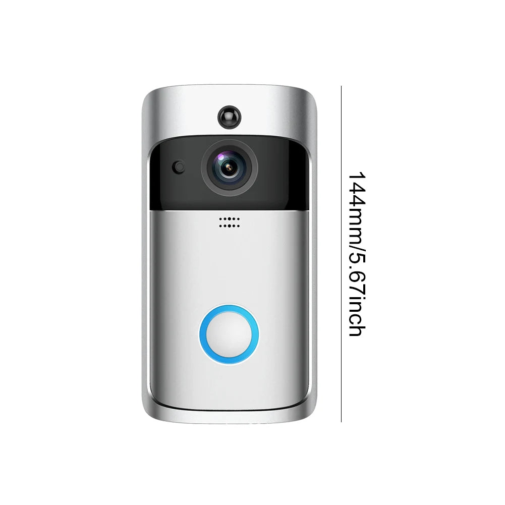 WiFi Video Doorbell With Two Way Audio 720P Night Vision