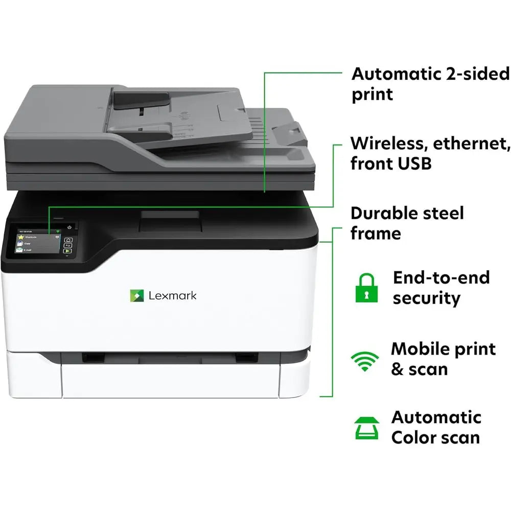 CX331ad Wireless Laser Printer With Duplex And USB by S And B Enterprise