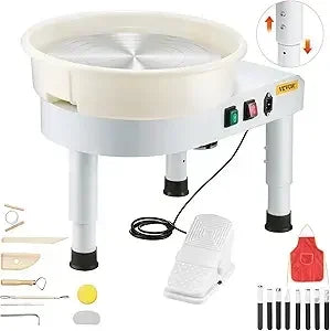 VEVOR 450W Pottery Wheel For Adults With Detachable Basin
