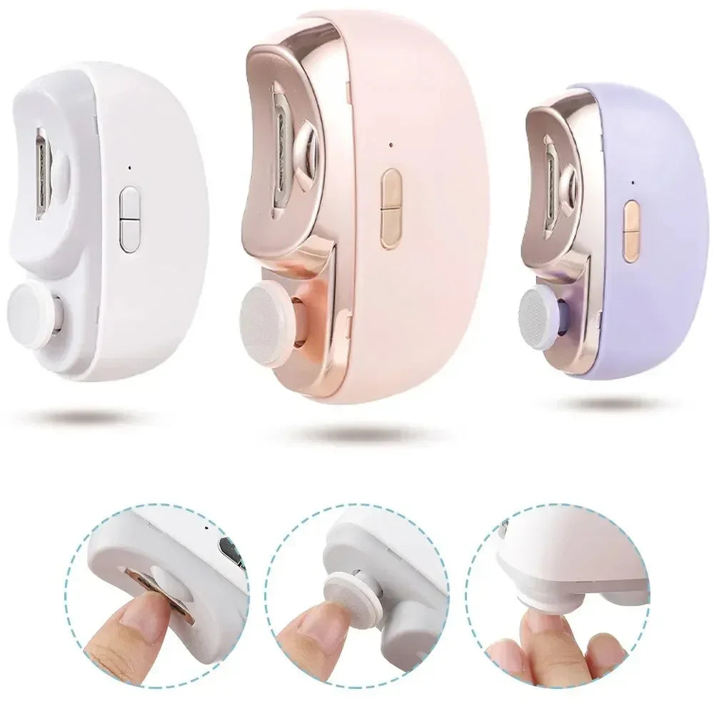 AFDEAL 2 In 1 Electric Nail Clippers Anti Splash Baby Nails by S And B Enterprise