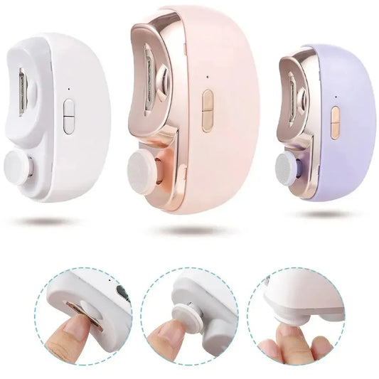 AFDEAL 2 In 1 Electric Nail Clippers Anti Splash Baby Nails by S And B Enterprise