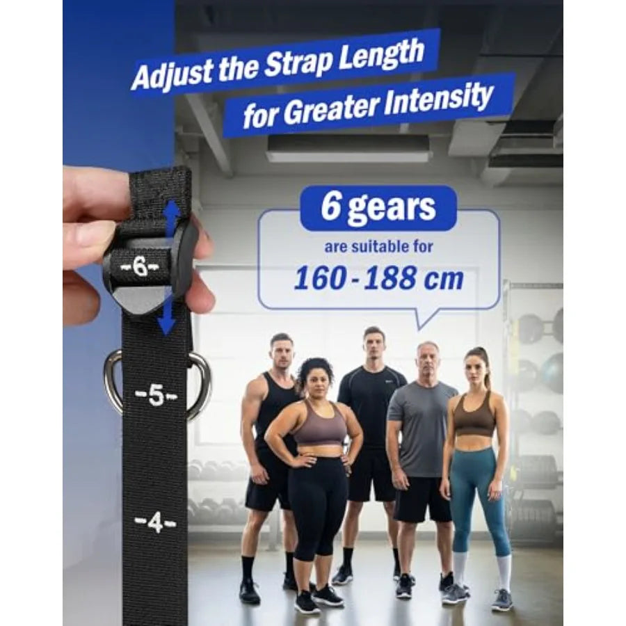 Upgraded Pilates Bar Kit with Resistance Bands Natural Latex for Women Men, Heavy-Duty Stainless Steel Multifunctional Yoga Pil by S And B Enterprise