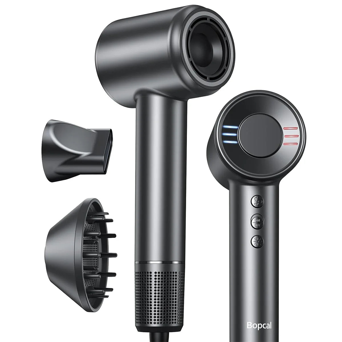 Totmizby High Speed Hair Dryer Brushless 1600W with Negative Ions