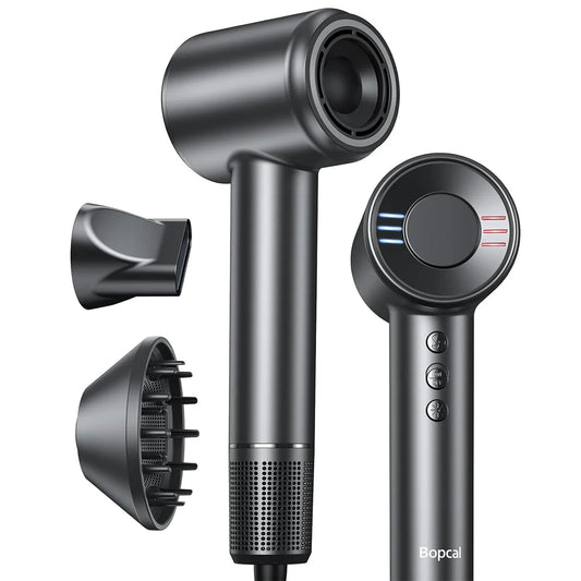 Totmizby High Speed Hair Dryer Brushless 1600W with Negative Ions