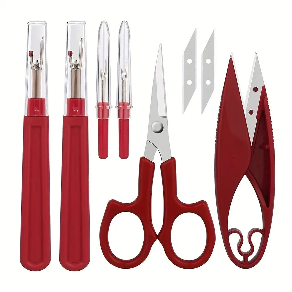 Sewing Seam Ripper Kit With Thread Cutter Scissors by S And B Enterprise