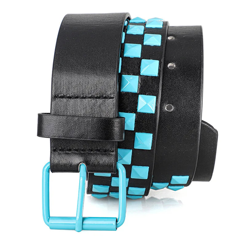 Unisex Rivet Belt Punk Hip Hop Style Fashion Street Belt