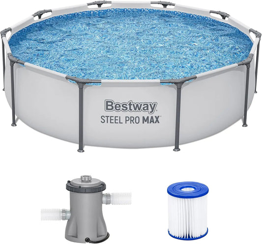 Above Ground Pool Kit With Filter Pump Type I Cartridge