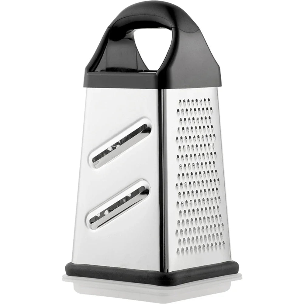 Multifunctional 4 Side Manual Vegetable Grater Chopper Stainless Steel by S And B Enterprise