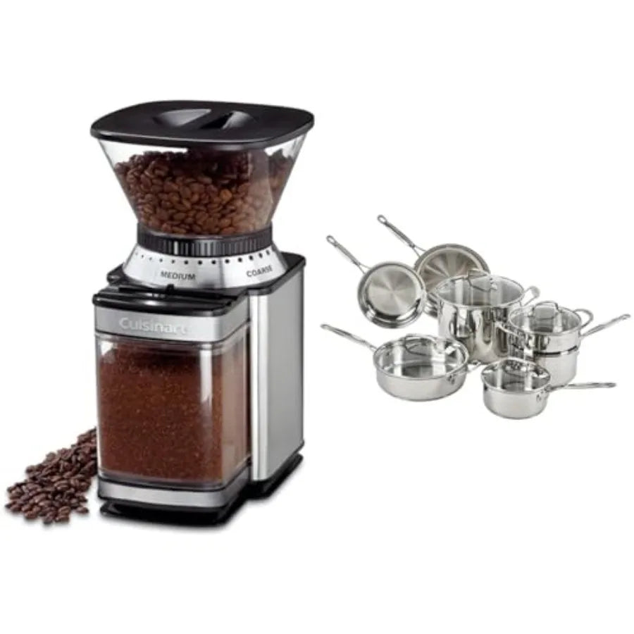 Electric Burr Coffee Grinder With One Touch Auto And 18 Position Selector by S And B Enterprise