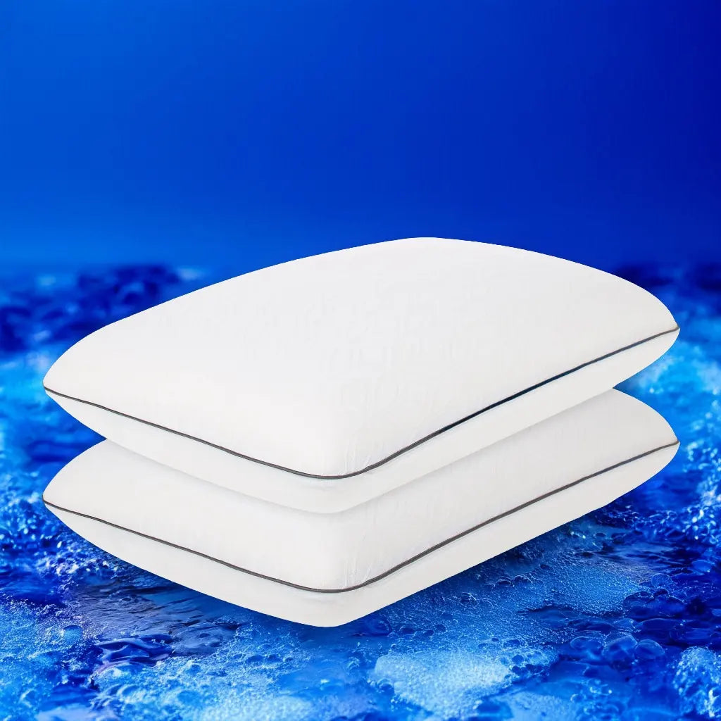 Deluxe Hotel Quality Pillows With Neck Support Hypoallergenic by S And B Enterprise