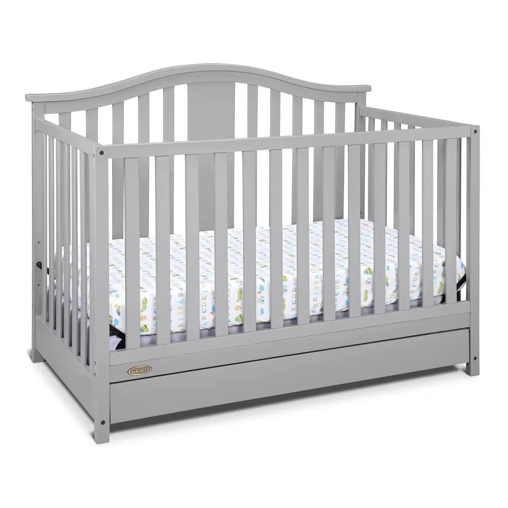 Graco Solano 4-In-1 Convertible Crib With Drawer For Nursery by S And B Enterprise