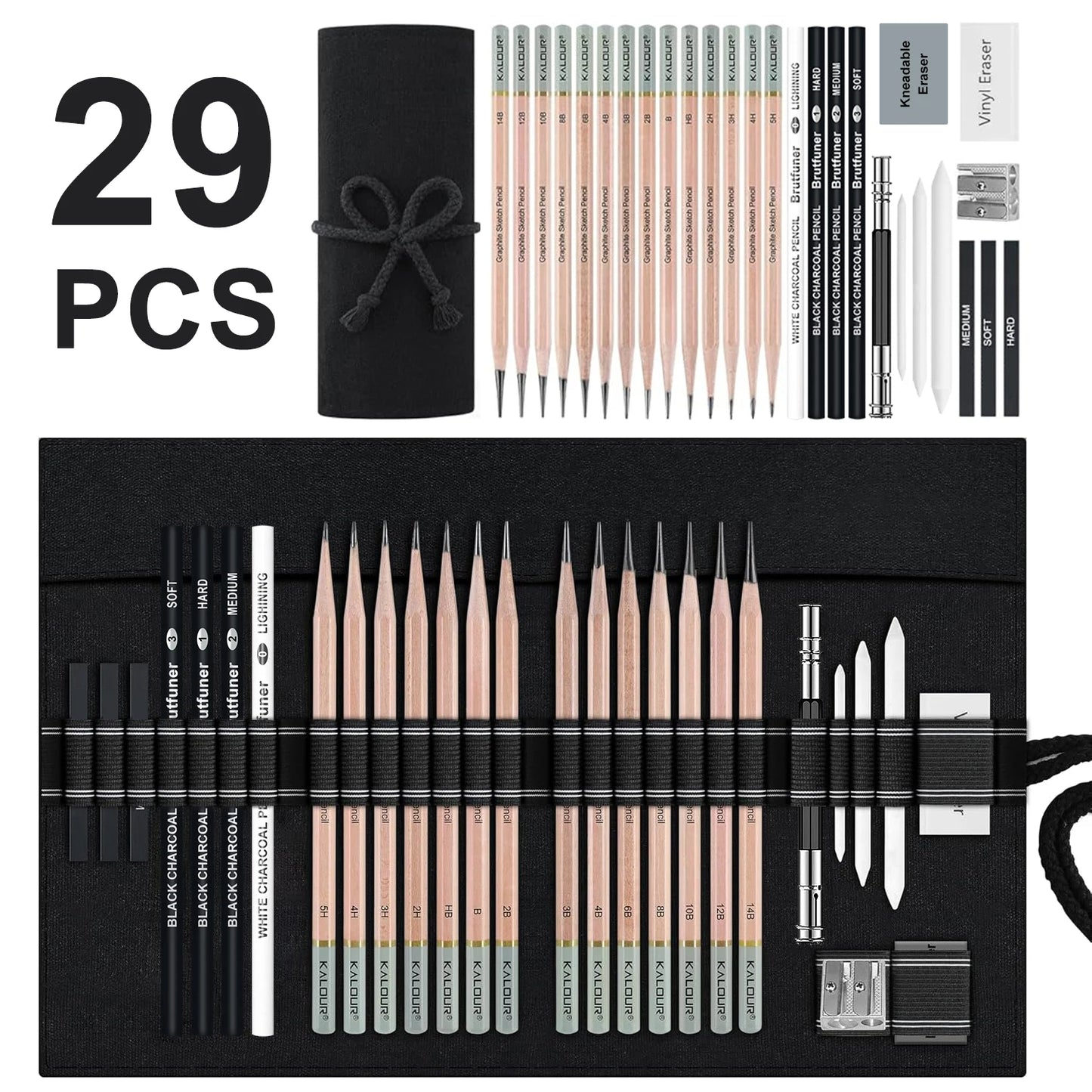 Professional Drawing Sketching Pencils Set For Artists 12 To 75