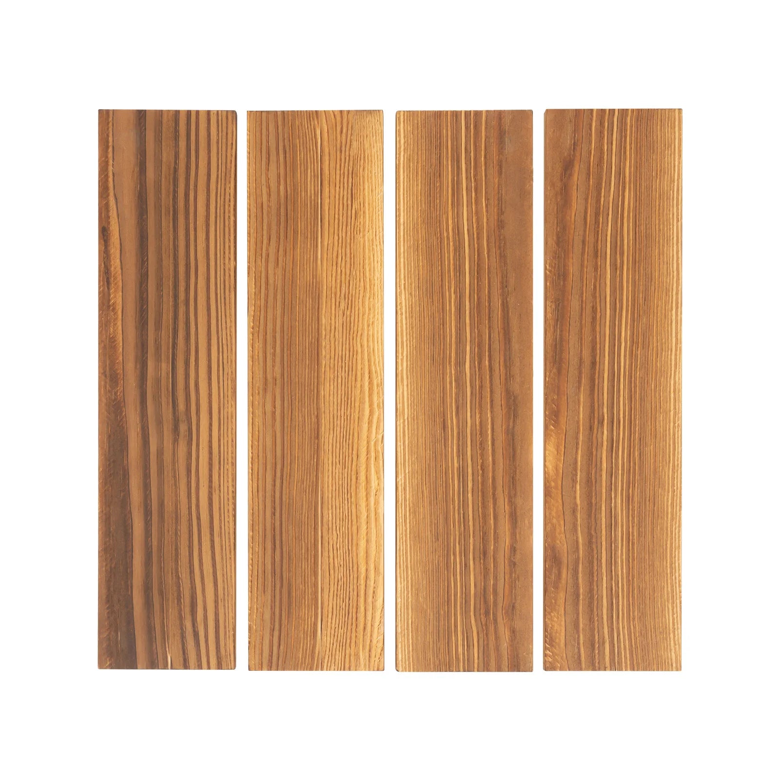 Wood-plastic composite 12x12 brown interlocking deck tiles by S And B Enterprise (4 tiles shown)