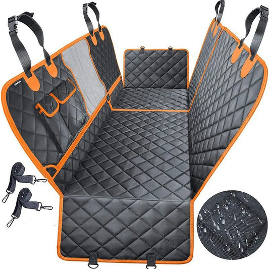 Waterproof Dog Car Seat Cover Hammock Nonslip Back Seat Protector by S And B Enterprise