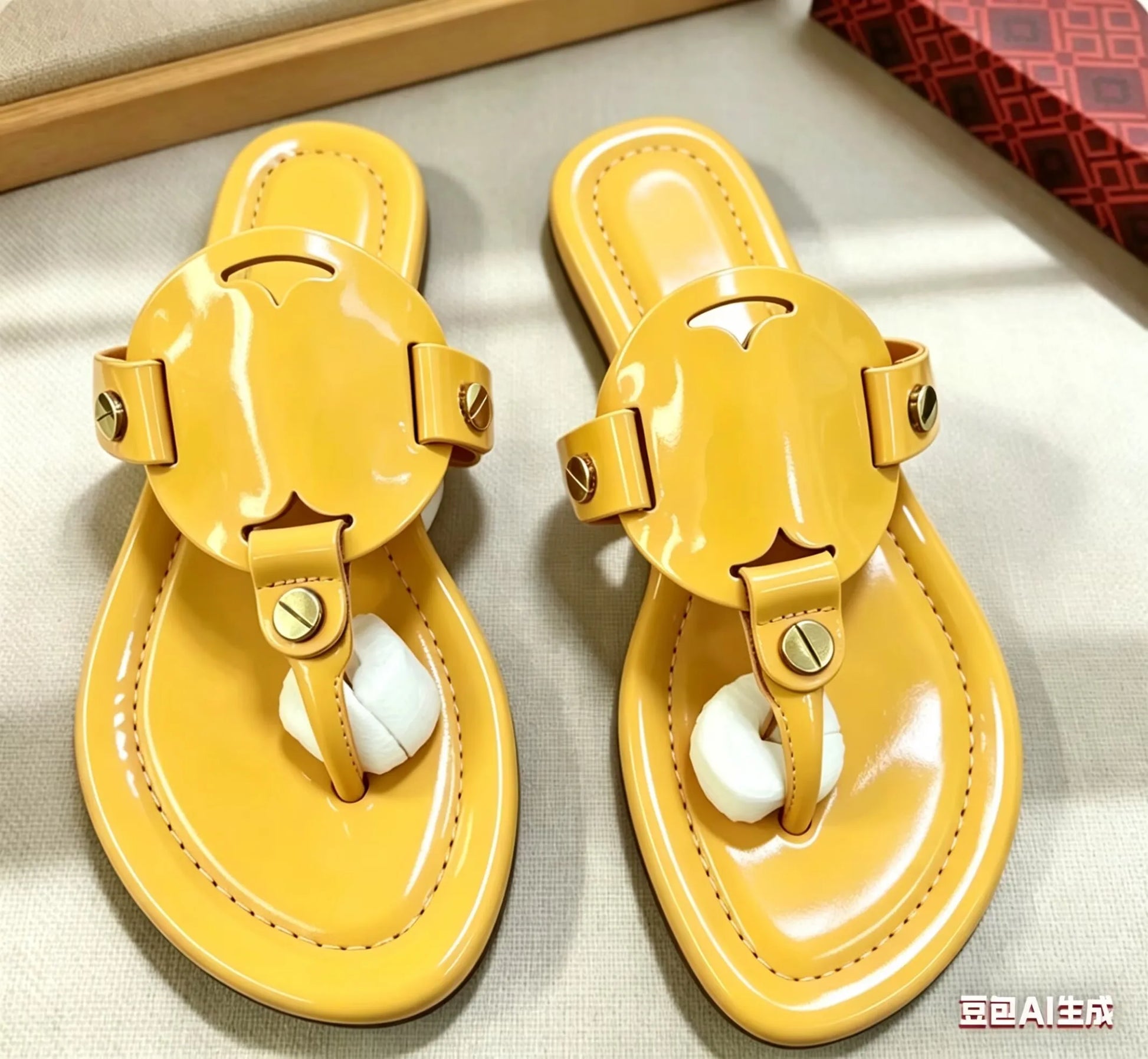 Women's Flat Sandals Slip On Open Toe For Everyday Wear by S And B Enterprise