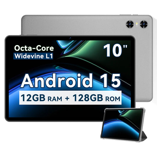 SVITOOC Android 15 Tablet Unisoc T606 12GB RAM 128GB ROM