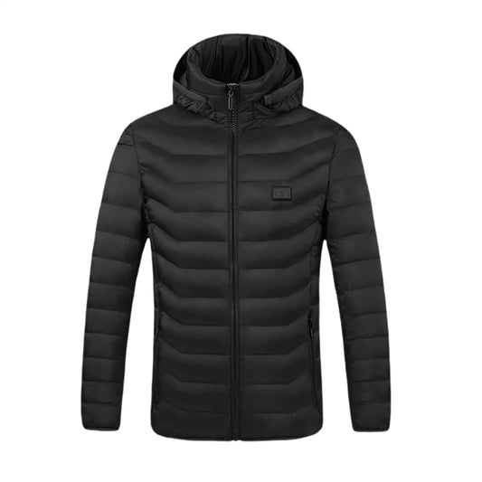 Heated Jacket Windproof Hooded Coat For Men And Women Outdoor