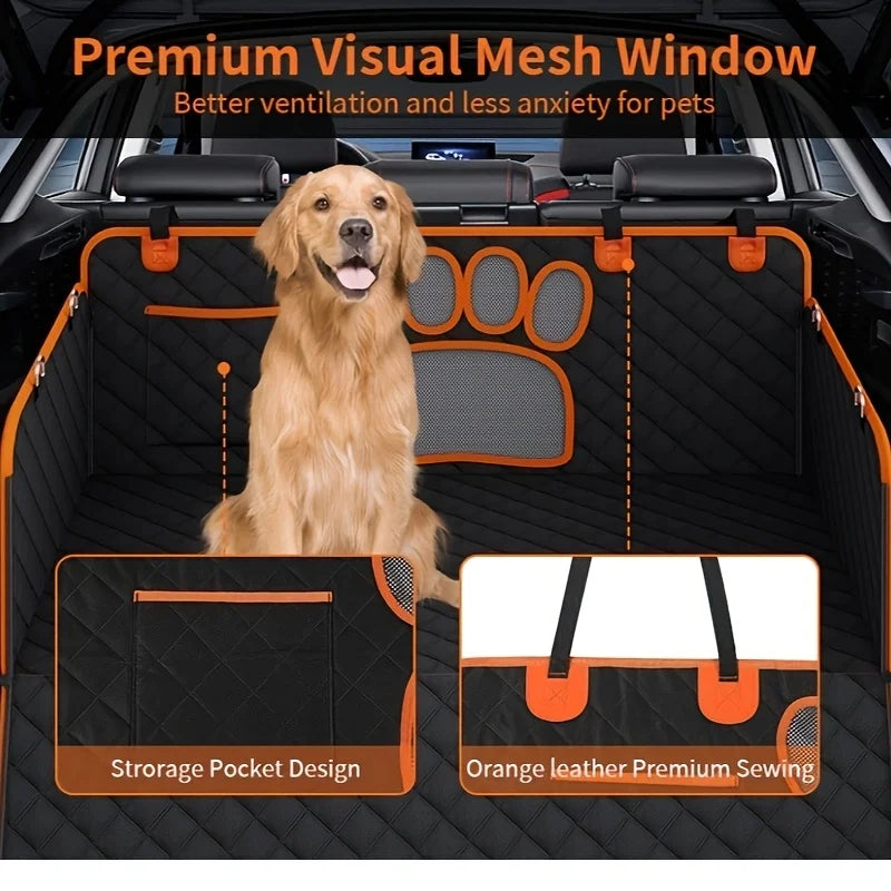 NONECN Dog Seat Cover Hammock for Cars Waterproof Durable