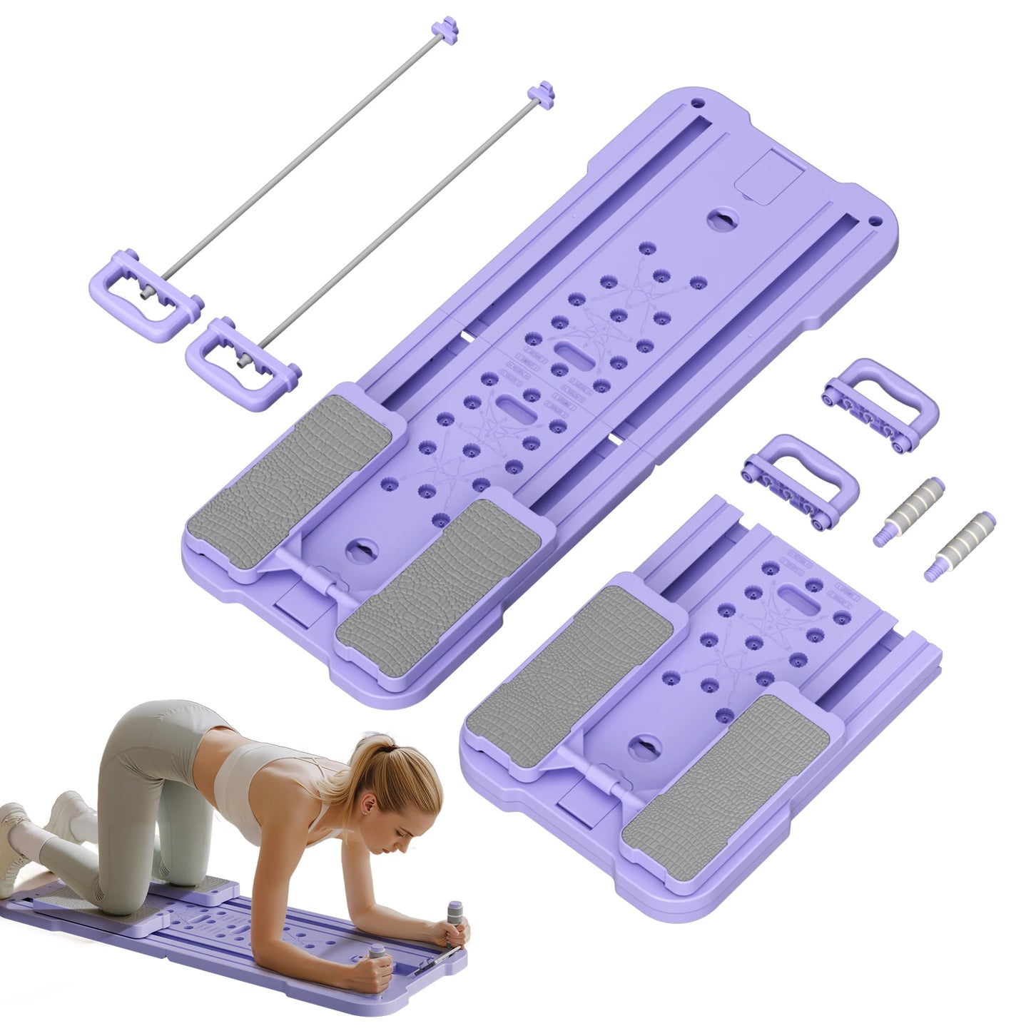 Foldable 4In1 Ab Exercise Board For Home Gym Core Strength