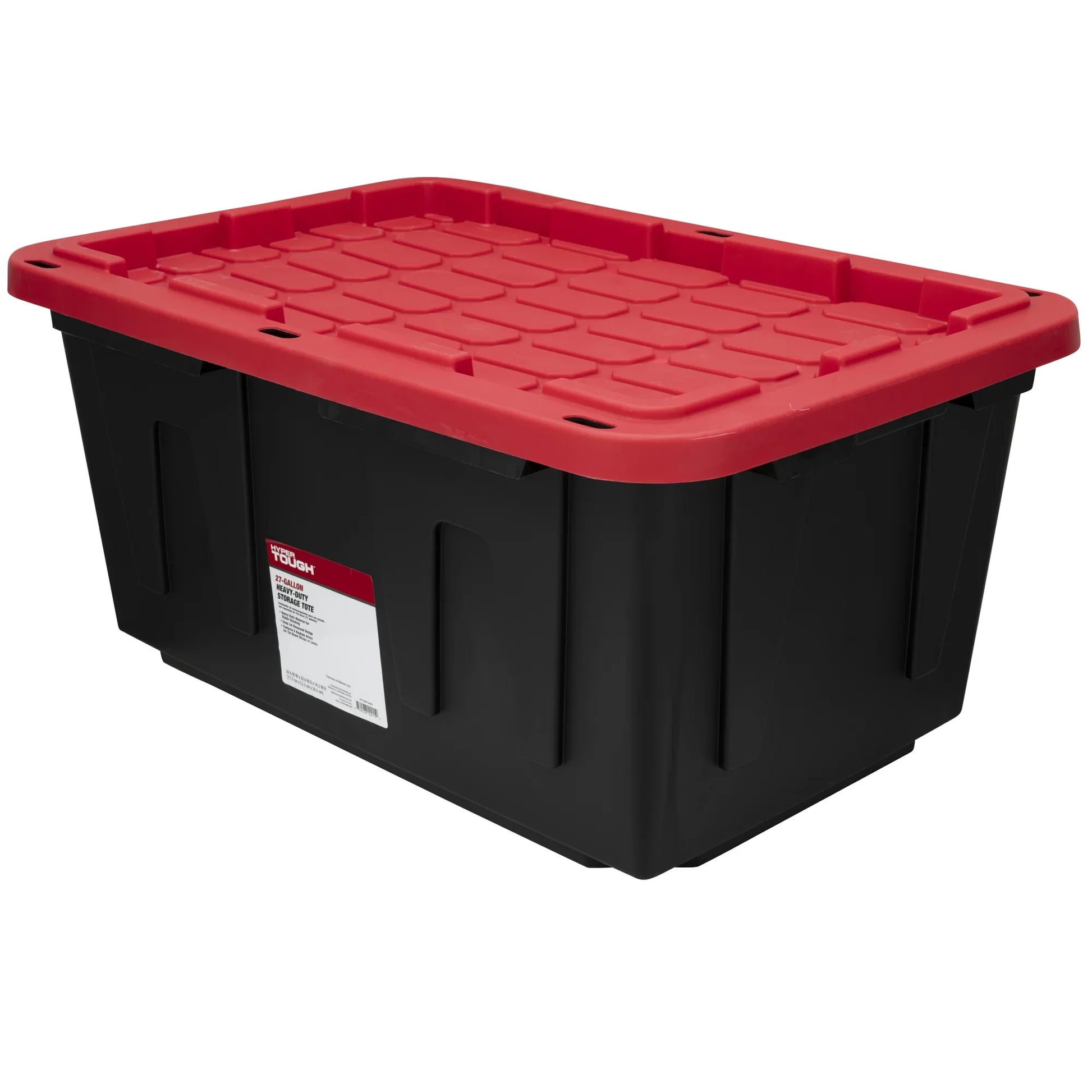 Heavy Duty Plastic Storage Bin With Snap Lid For Home Organization by S And B Enterprise