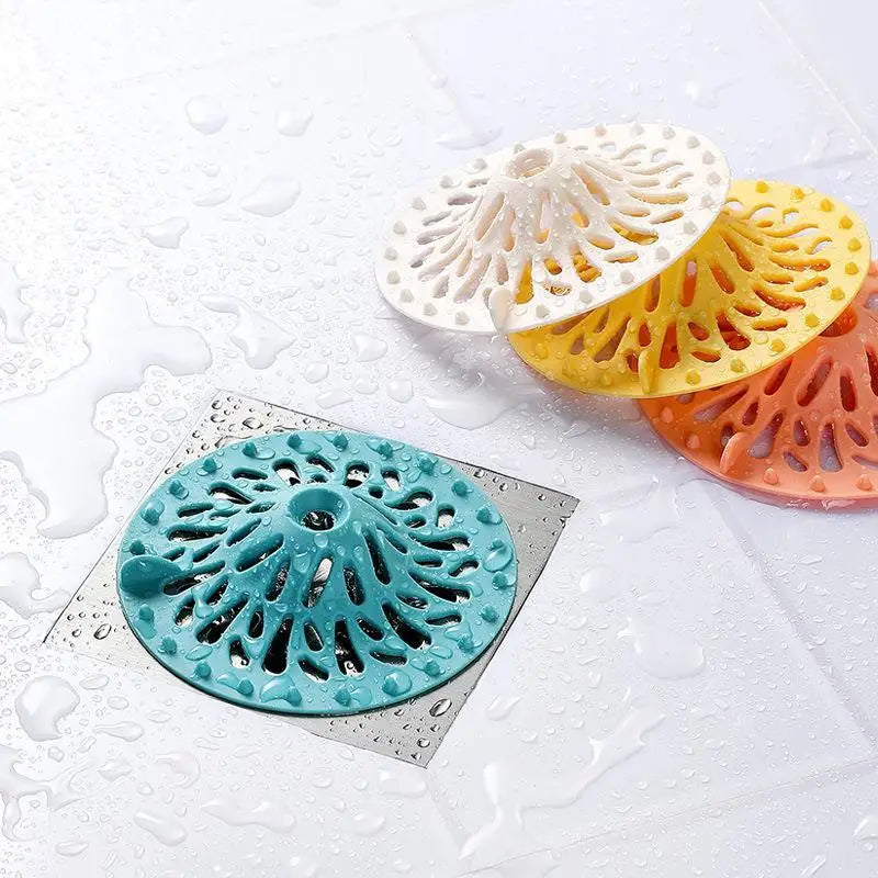 Hair Stopper Catcher Shower Drain Strainer Drainer Kitchen Sink Filter Bathtub Sewer Outfall Filter Cover Bathroom Accessories by S And B Enterprise
