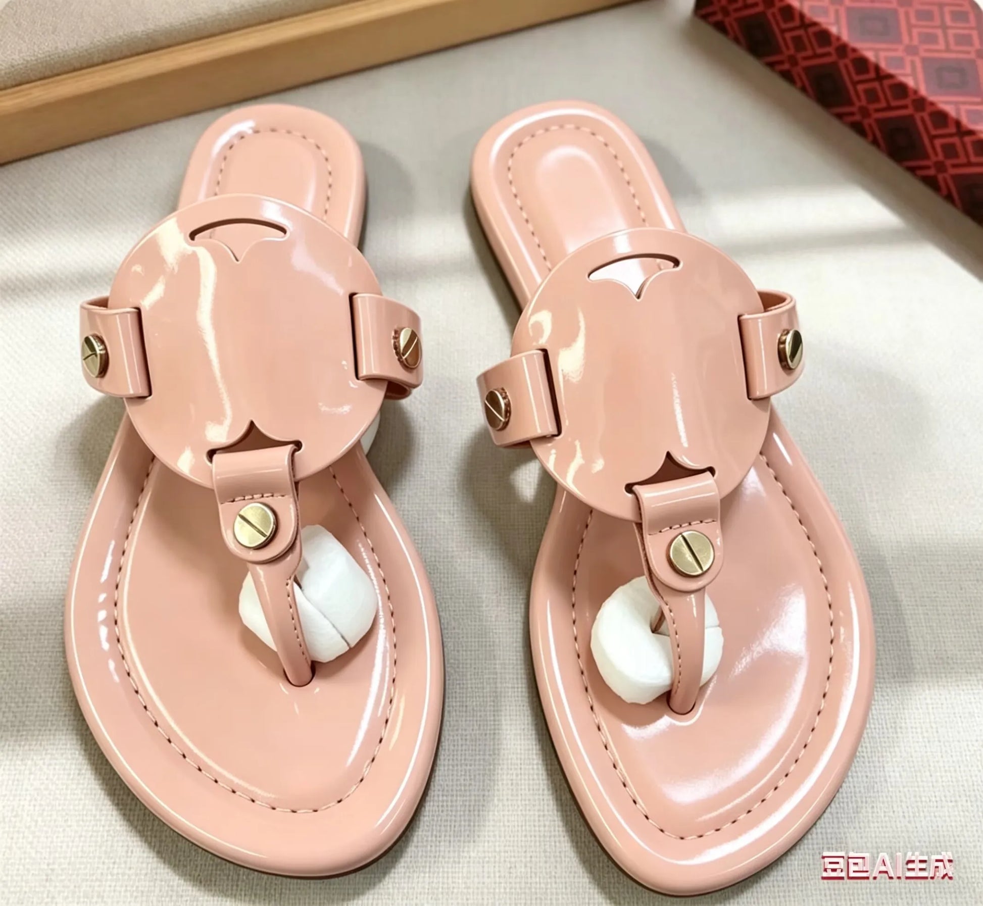 Women's Flat Sandals Slip On Open Toe For Everyday Wear by S And B Enterprise