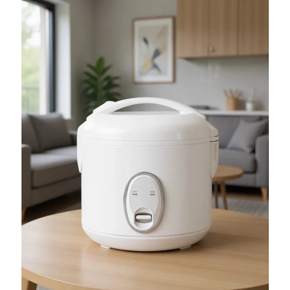8 Cup Cooked 4 Cup Uncooked Cool Touch Rice Cooker by S And B Enterprise