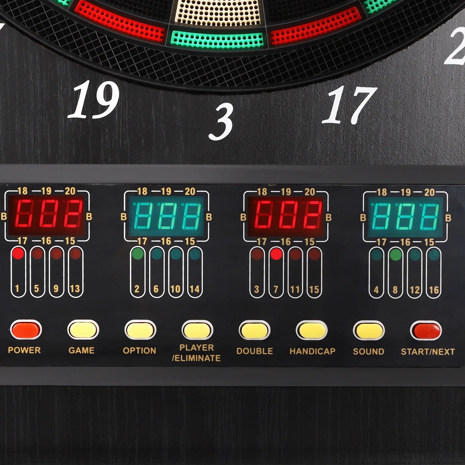 Dartboard Cabinet Set Dart Board Electronic Scoreboard Dart Machine Cabinet by S And B Enterprise