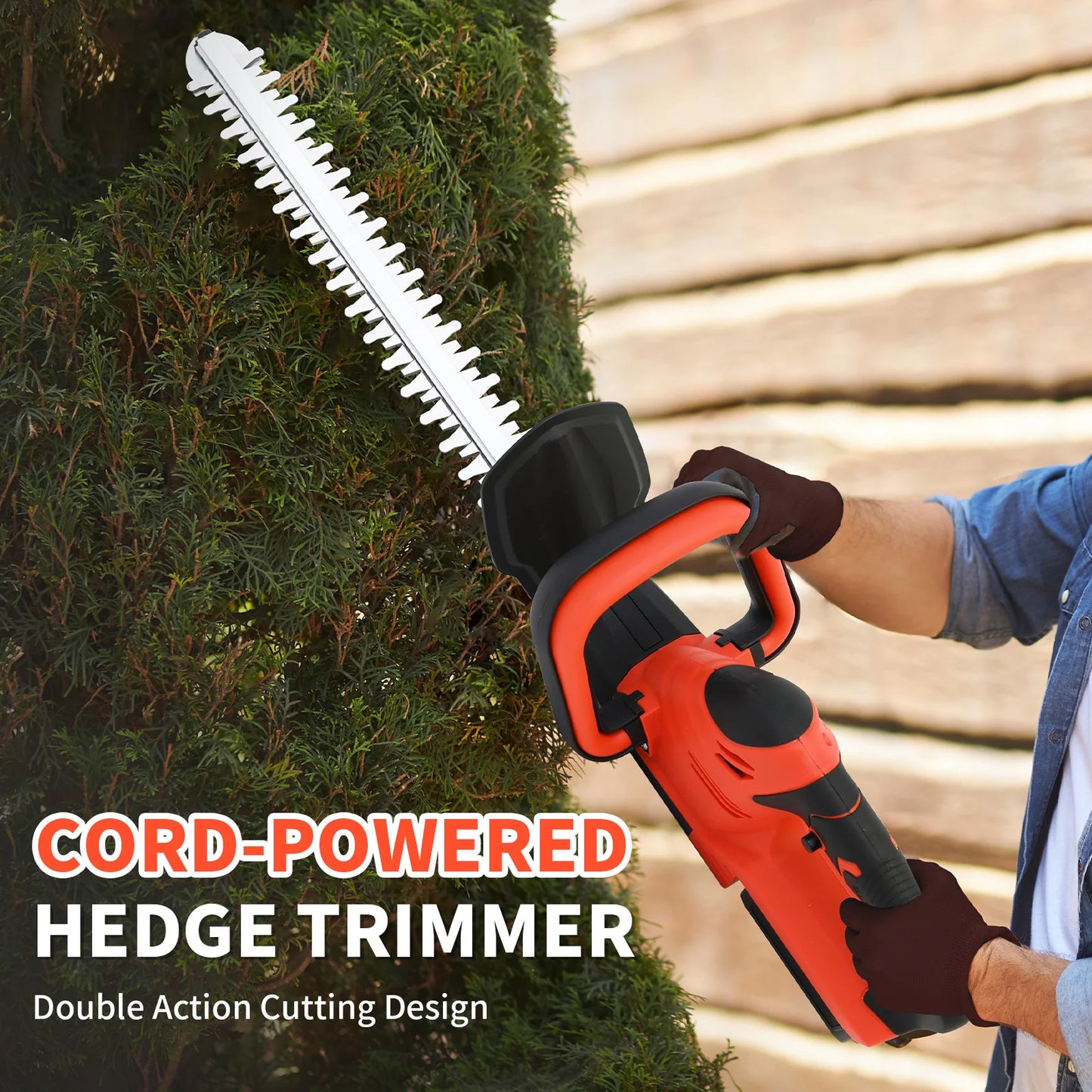 Cordless Hedge Trimmer With Battery Included For Garden Yard Care by S And B Enterprise