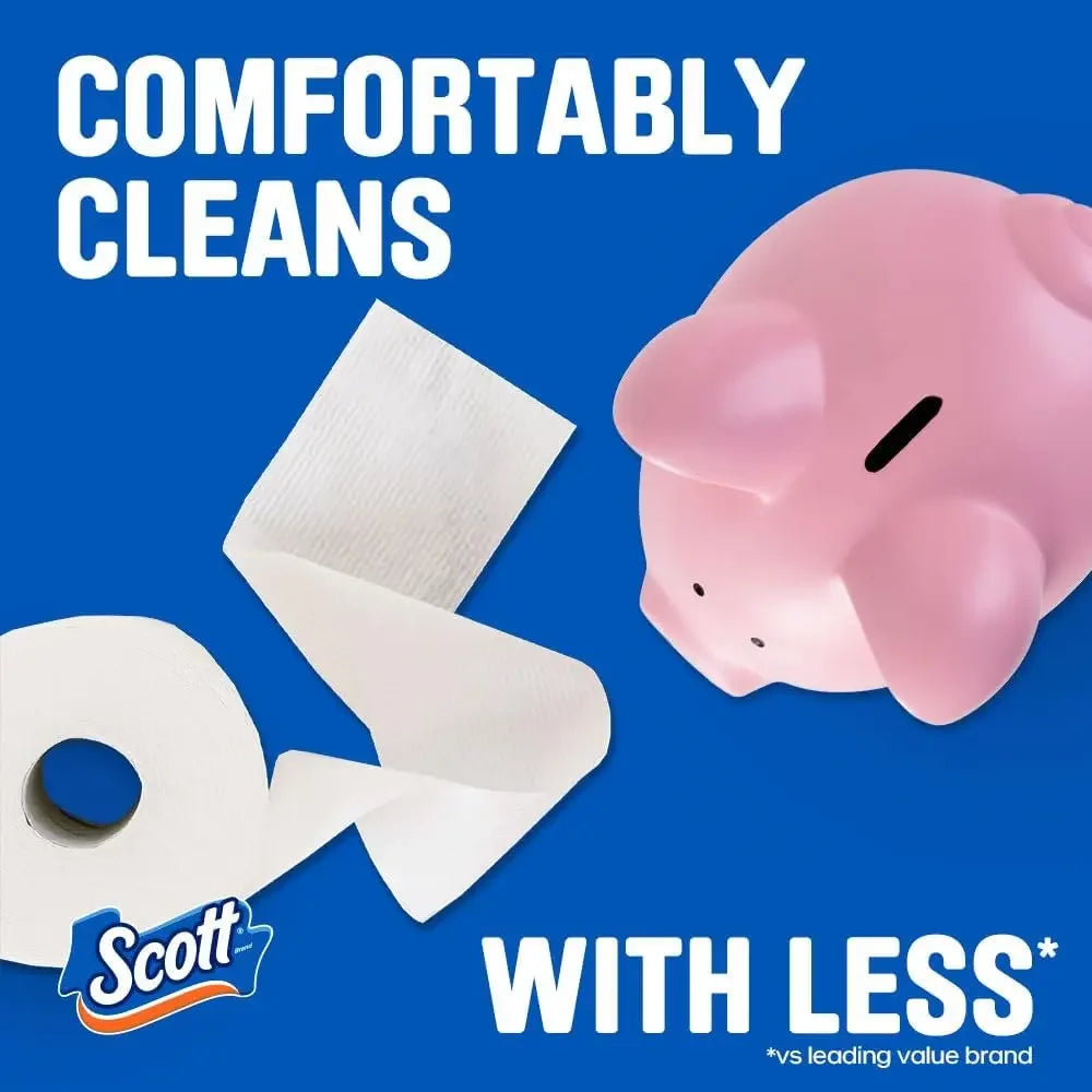 ComfortPlus Toilet Paper Septic-Safe 1-Ply Bath Tissue by S And B Enterprise