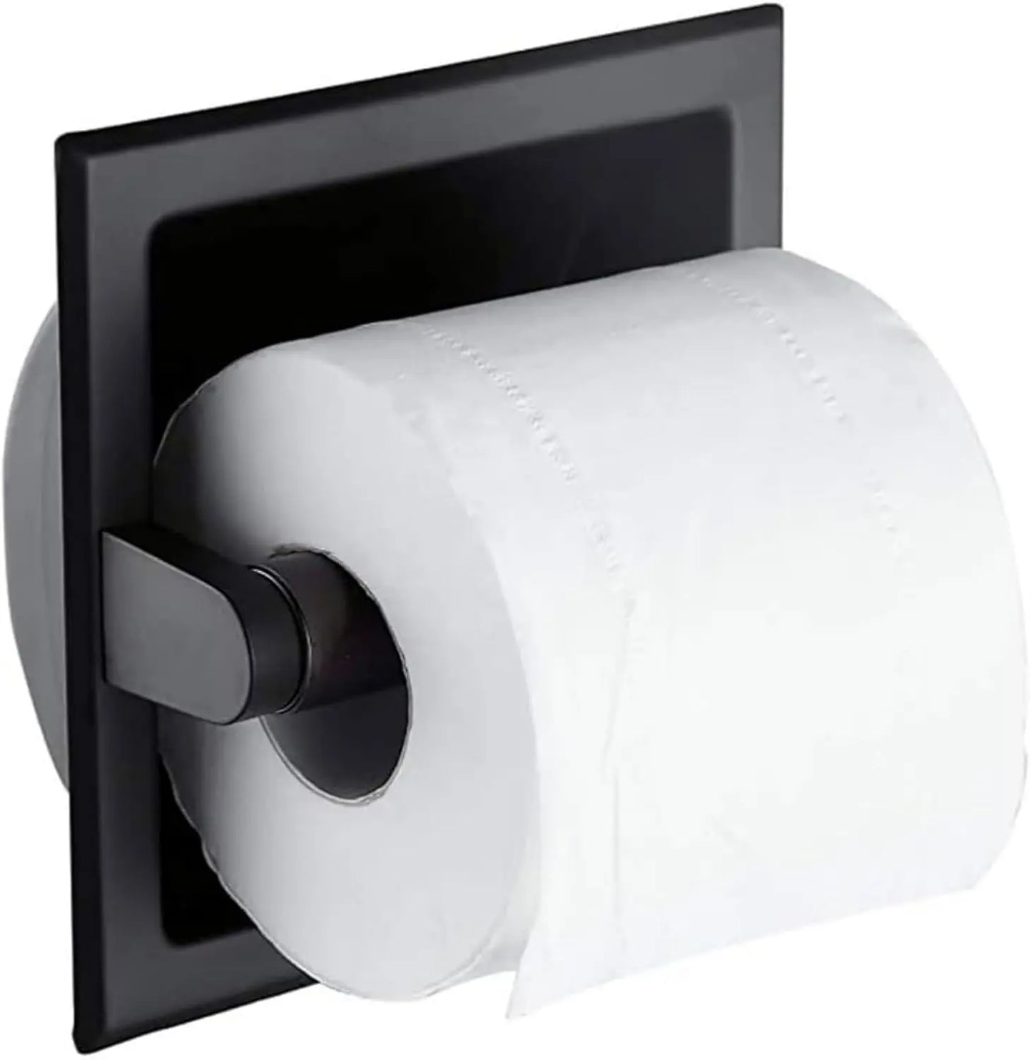 Stainless Steel Recessed Toilet Paper Holder Wall Mounted
