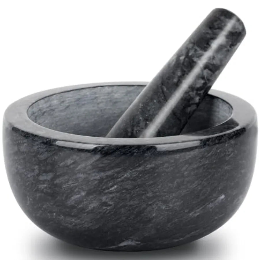 MDNGHerb Spice Tools Marble Mortar And Pestle Set