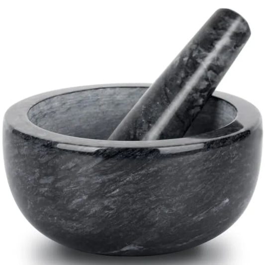 MDNGHerb Spice Tools Marble Mortar And Pestle Set