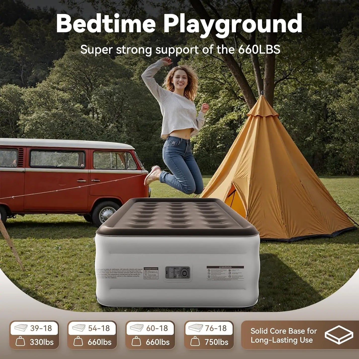 Air Mattress With Built In Pump And Self Inflating