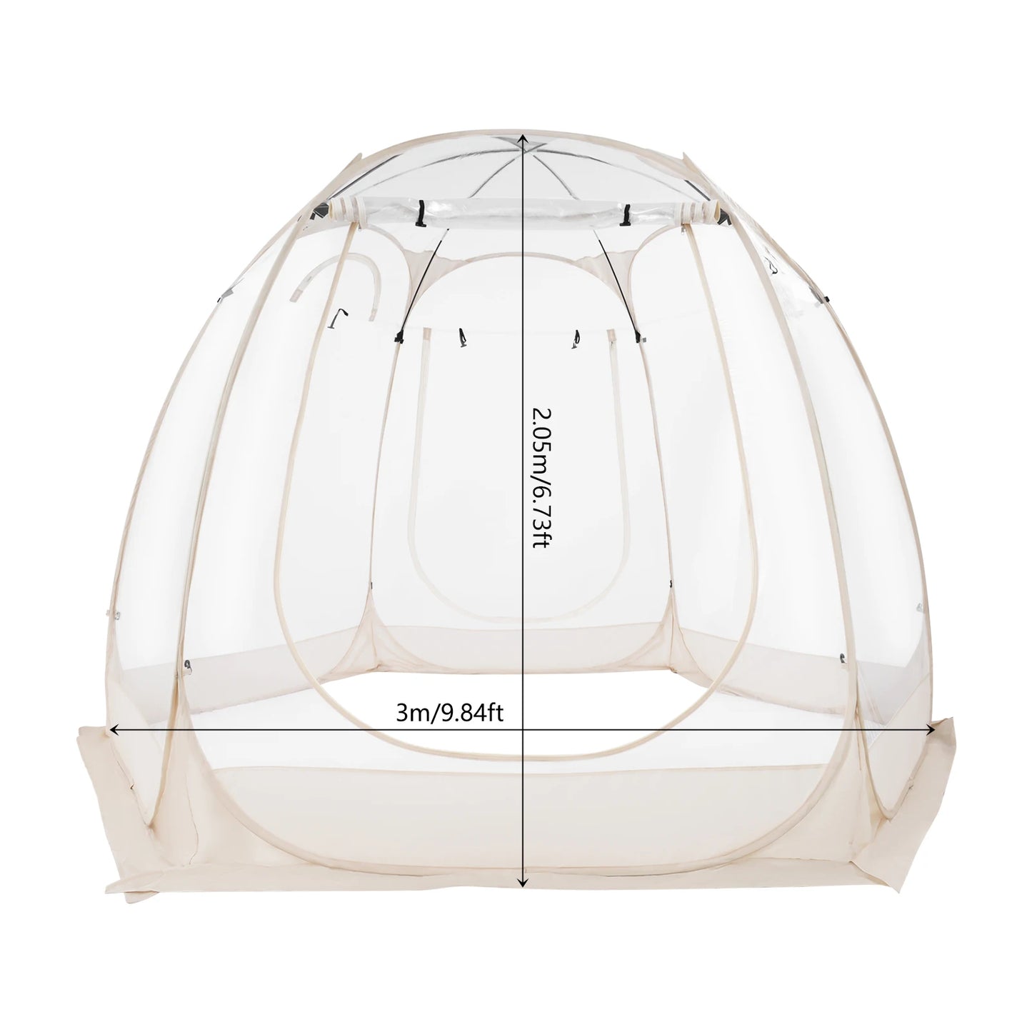 Clear Pop Up Bubble Tent For Outdoor Garden Courtyard by S And B Enterprise