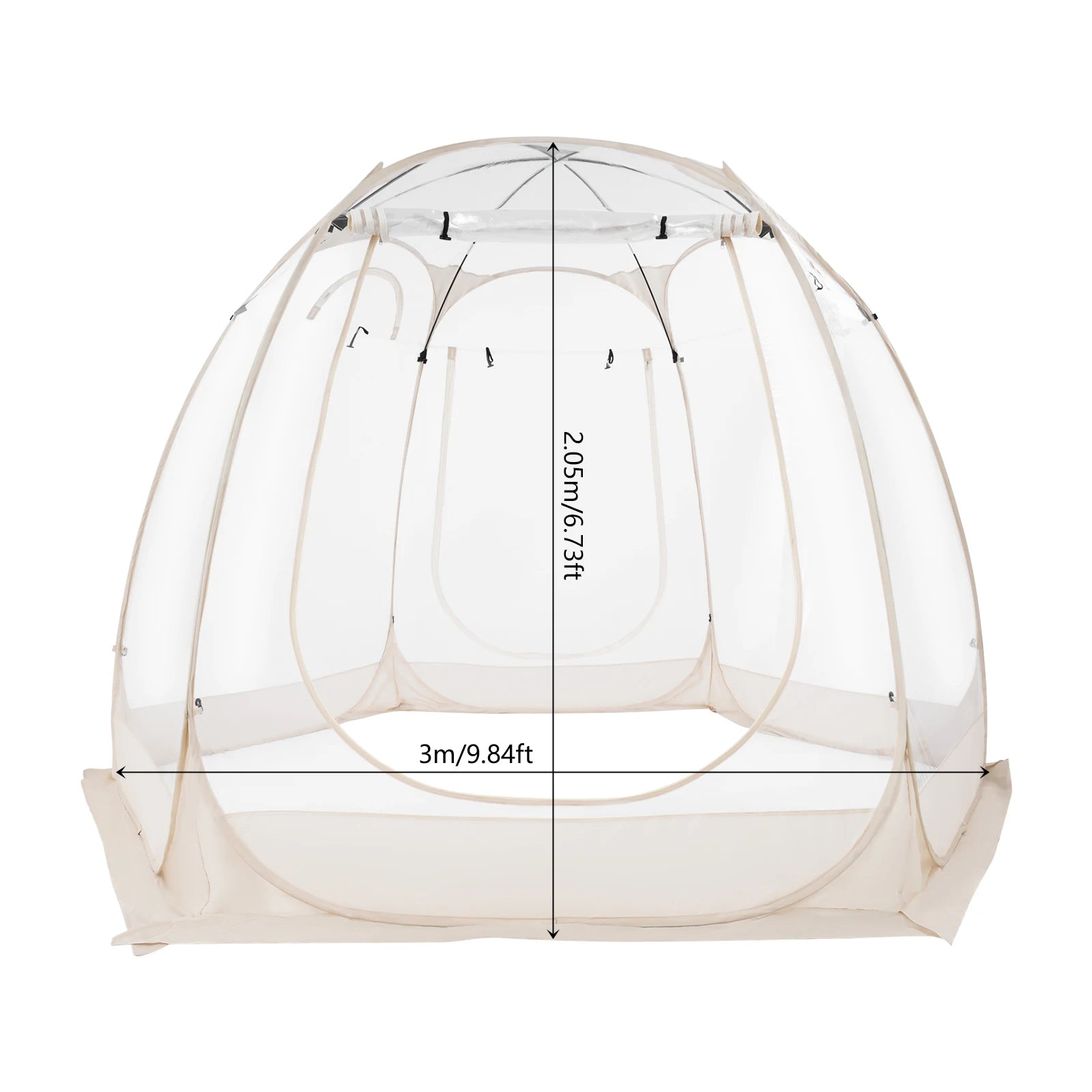 Clear Pop Up Bubble Tent For Outdoor Garden Courtyard by S And B Enterprise