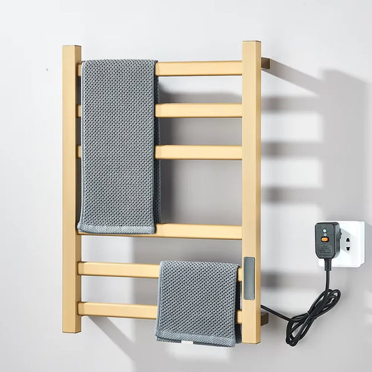 Shinesia Electric Towel Warmer Rack With Digital Display And Temperature Control by S And B Enterprise
