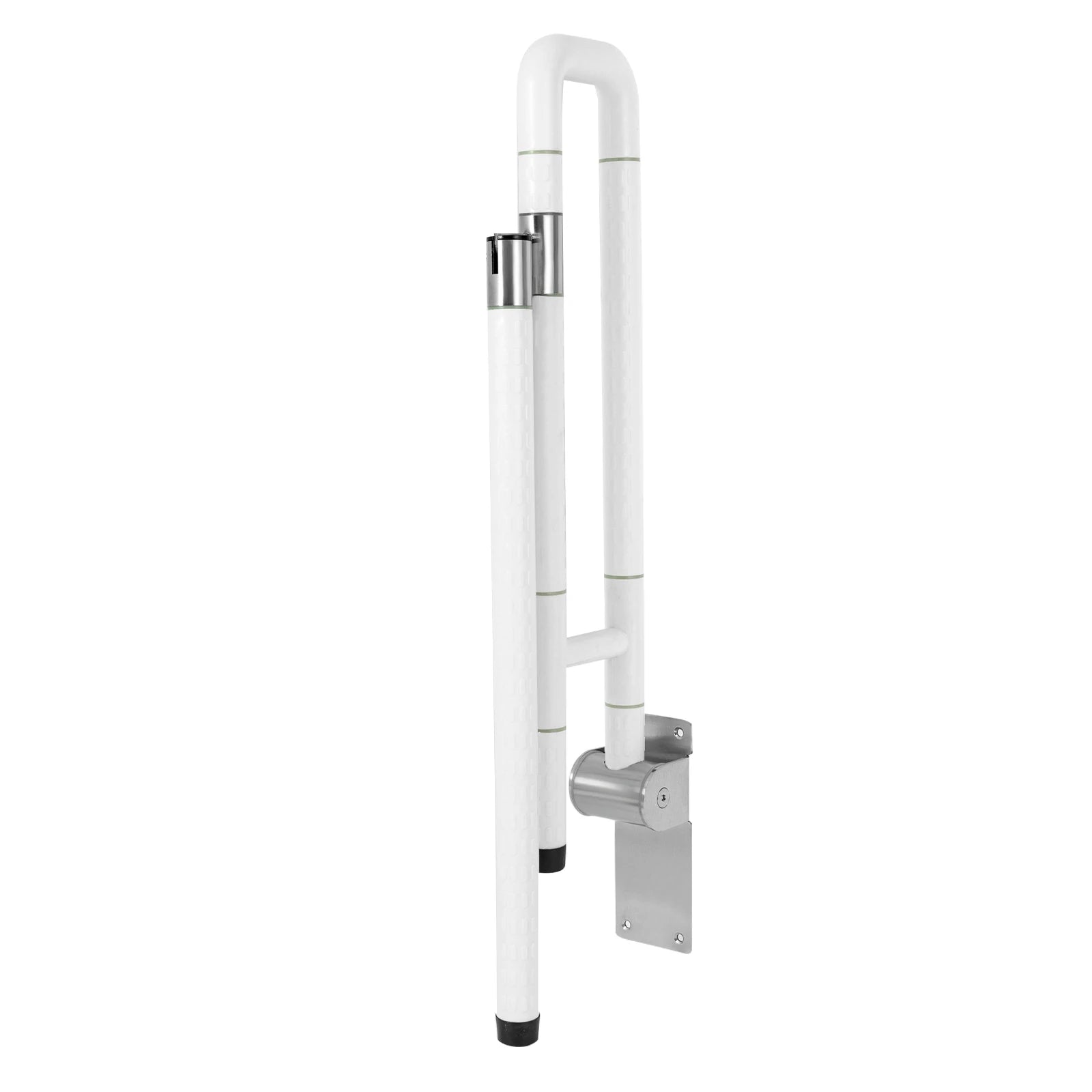 Foldable Toilet Grab Bar Non Slip Handrail For Bathroom Safety by S And B Enterprise
