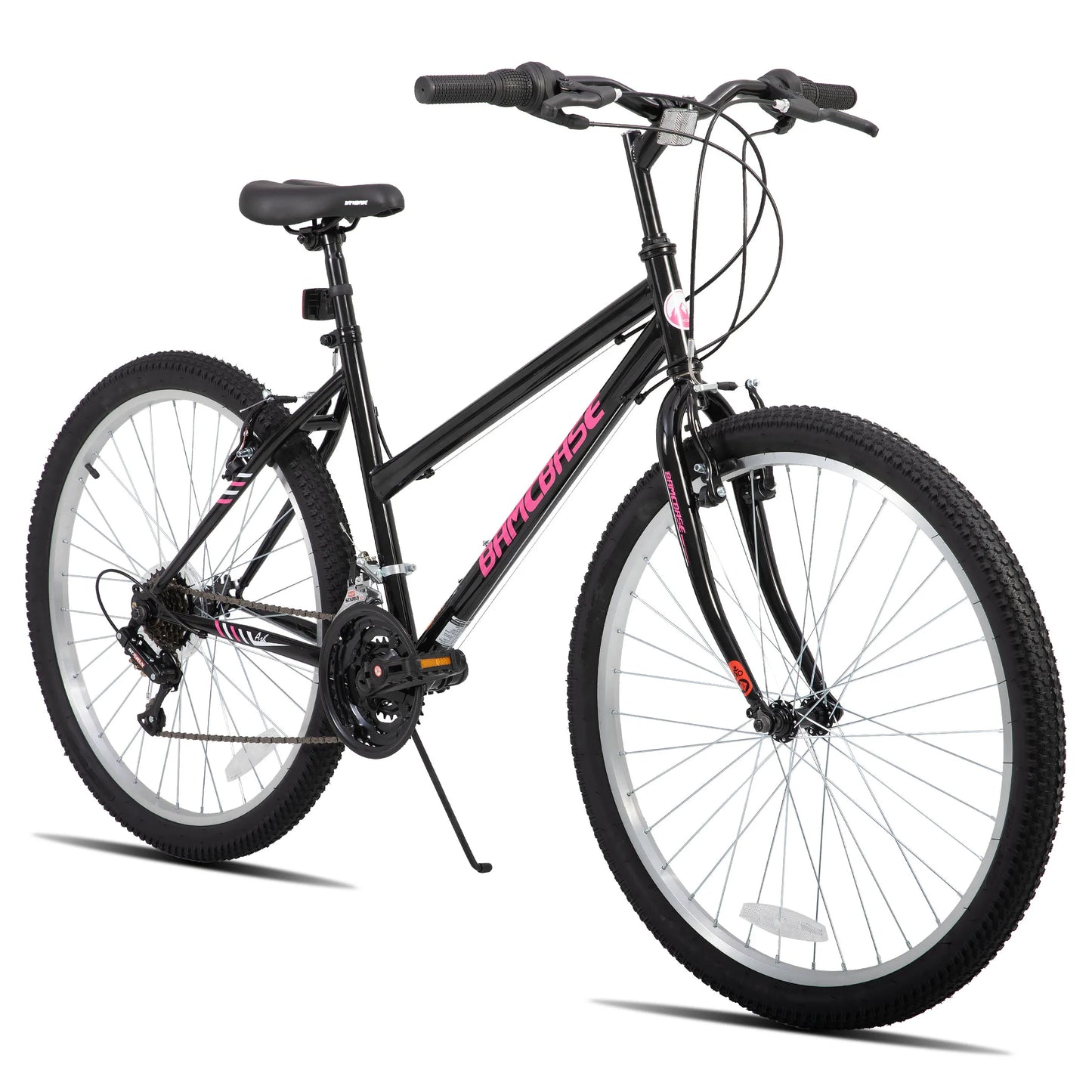 Hiland Bamcbase Womens Mountain Bike 18 Speed Hybrid