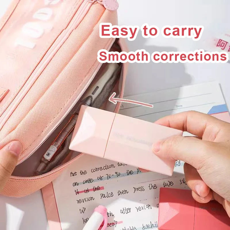Correction Tape Set 6Pcs Portable Whiteout For School Use by S And B Enterprise