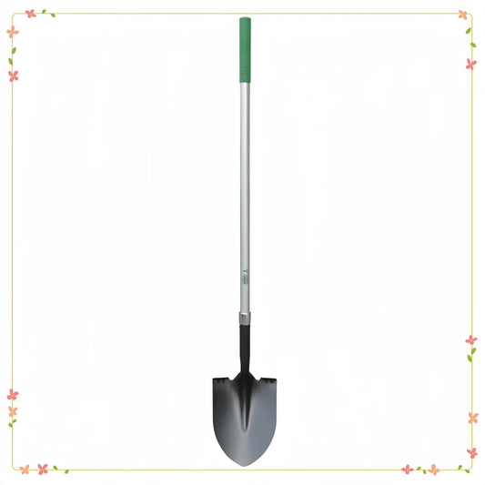 Heavy Duty Long Handle Shovel With Weatherproof Reinforced Collar