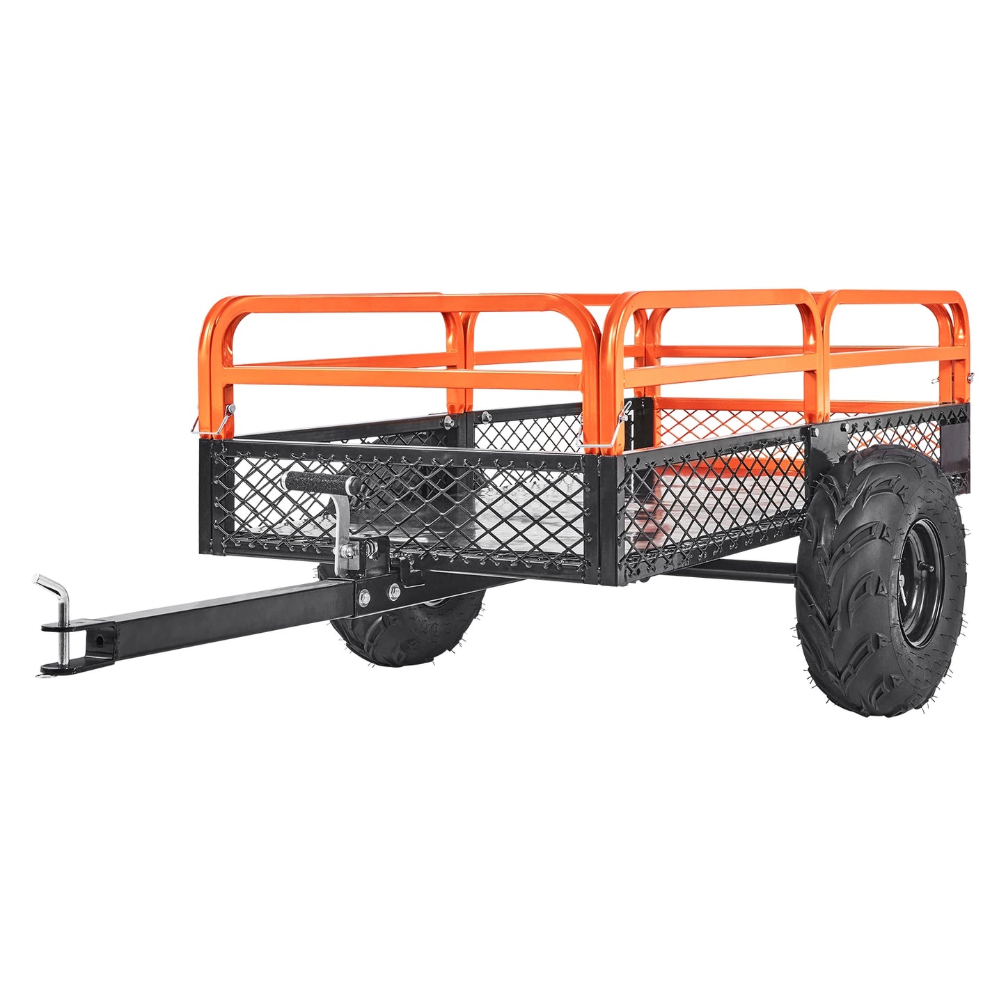 Heavy Duty Steel ATV Dump Trailer With Removable Sides And Tires by S And B Enterprise