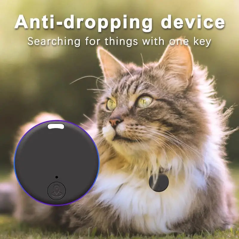 Mini GPS Mobile Bluetooth 5.0 Tracker Anti-Lost Device Round Anti-Lost Device Pet Kids Bag Wallet Tracking Smart Finder Locator by S And B Enterprise