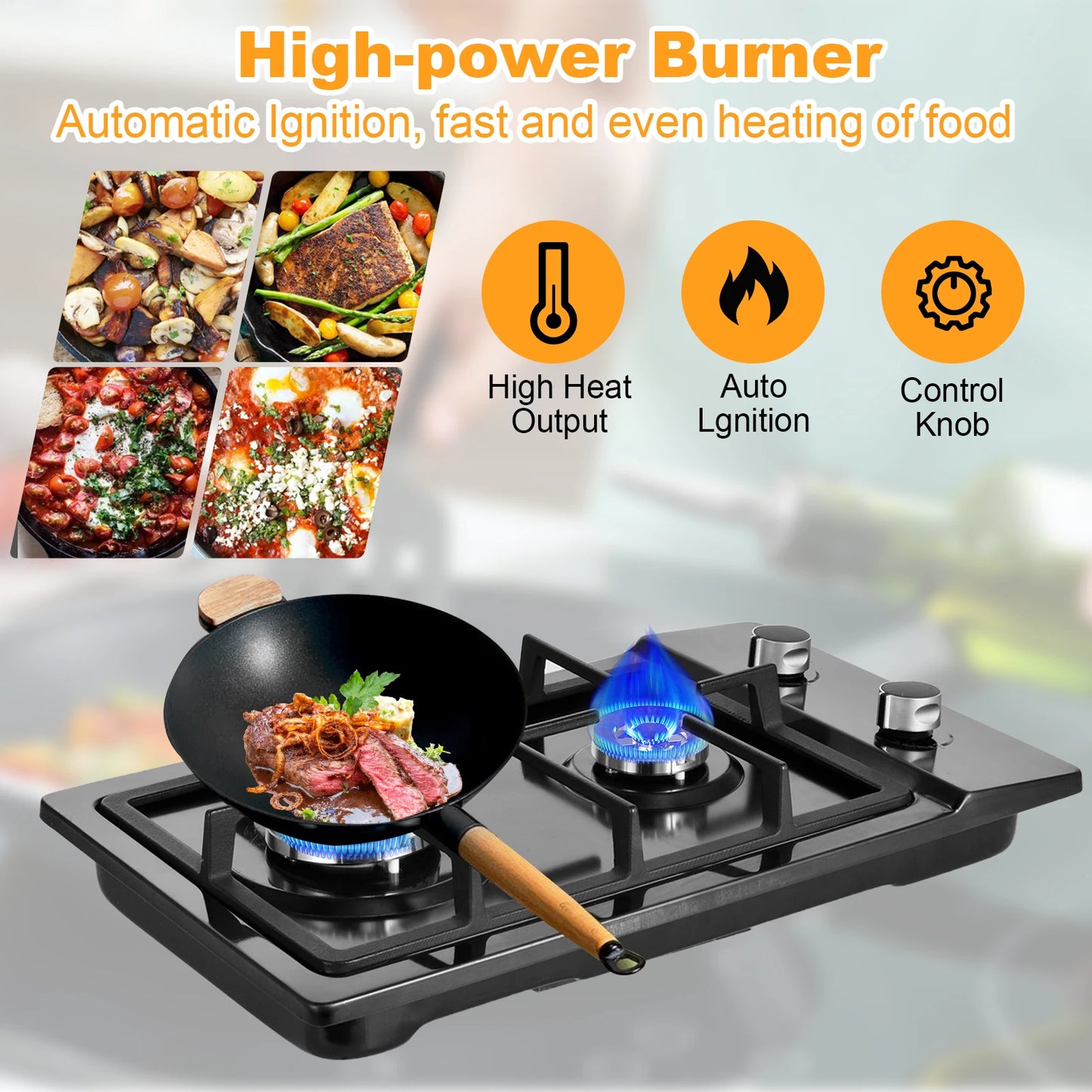 Propane Indoor Stove With Built-In Thermocouple Protection