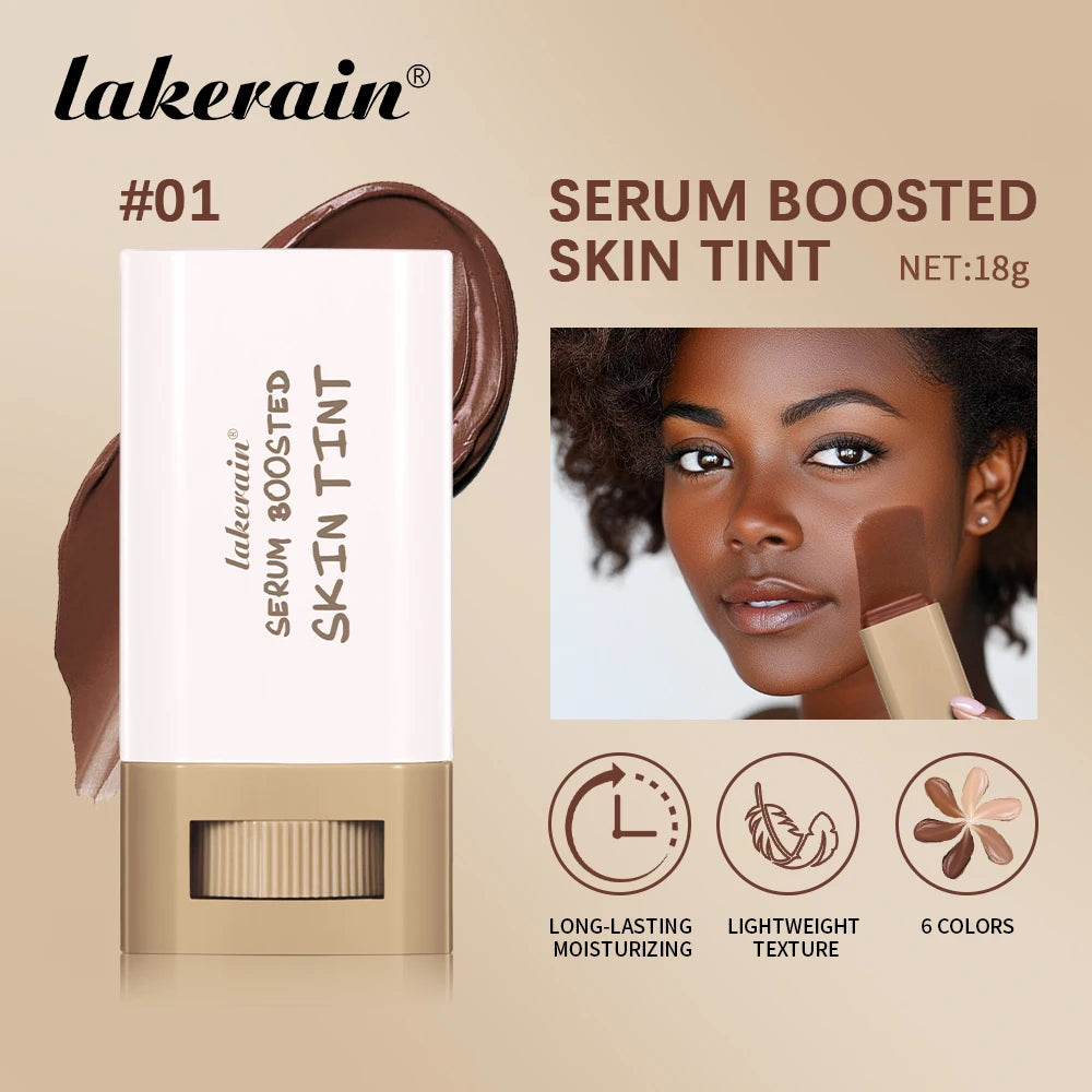 Skin Tint Foundation Stick Concealer Serum Boosted For High Coverage by S And B Enterprise
