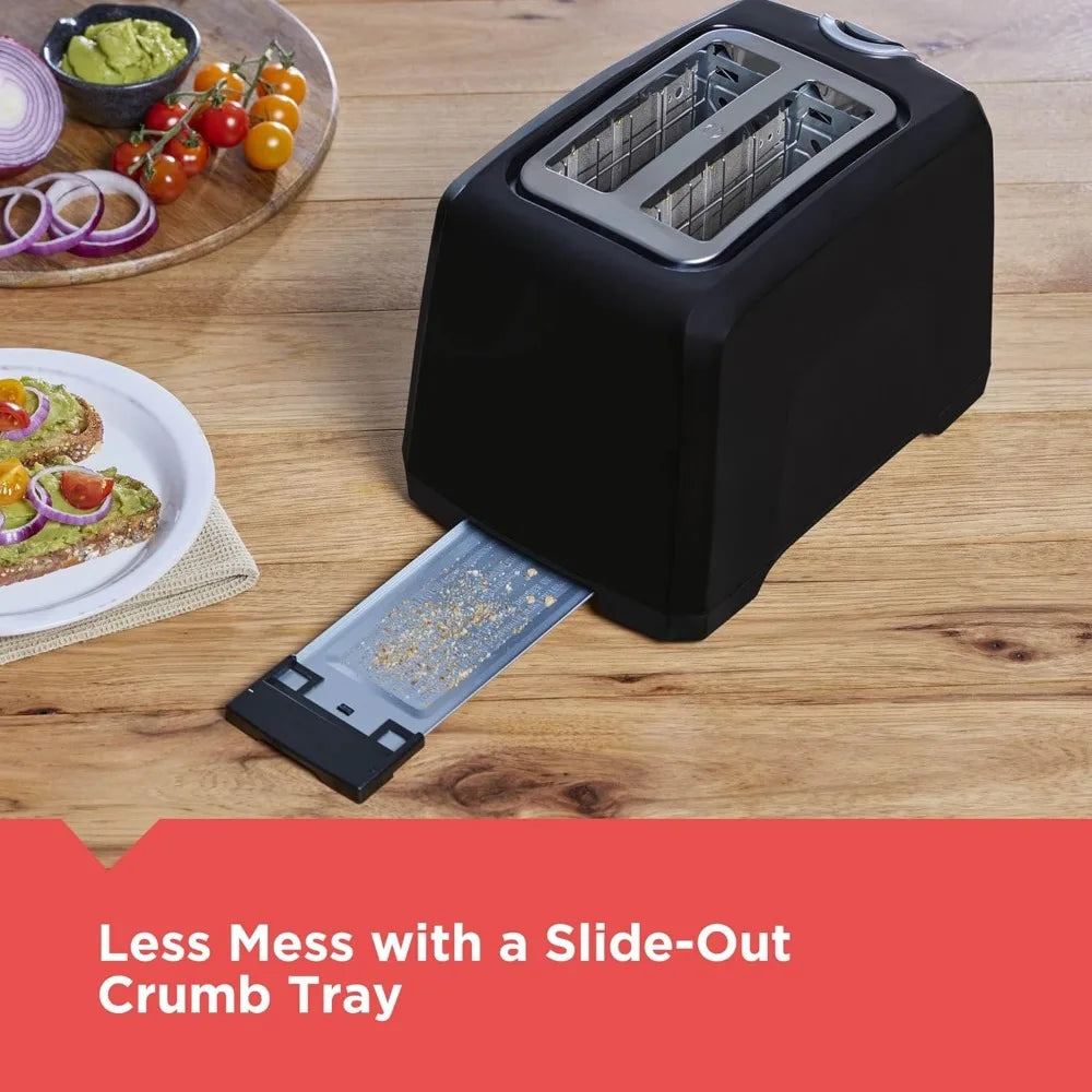 Extra Wide Slot Two Slice Toaster