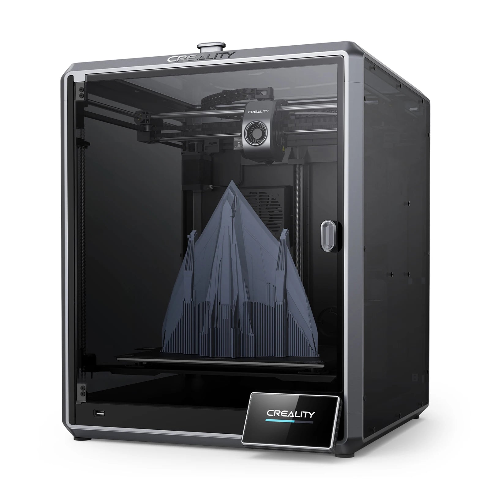 Creality K1 Max FDM 3D Printer CoreXY 600mm/s Printing Speed Large Flow Hotend Buit-in AI LiDAR and AI Camera 300x300x300mm by S And B Enterprise
