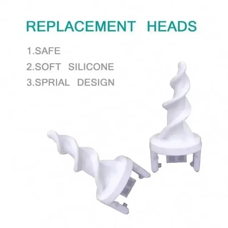 Ear Wax Remover Tool Ear Cleaner with Soft Silicone 16 Replacement Tips Simply To Grab Extract Earwax by S And B Enterprise